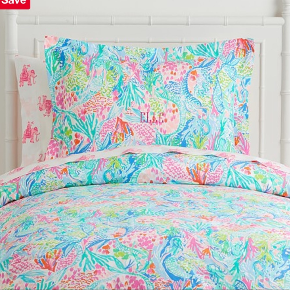 ISO MERMAID COVE DUVET/ FLAT SHEET